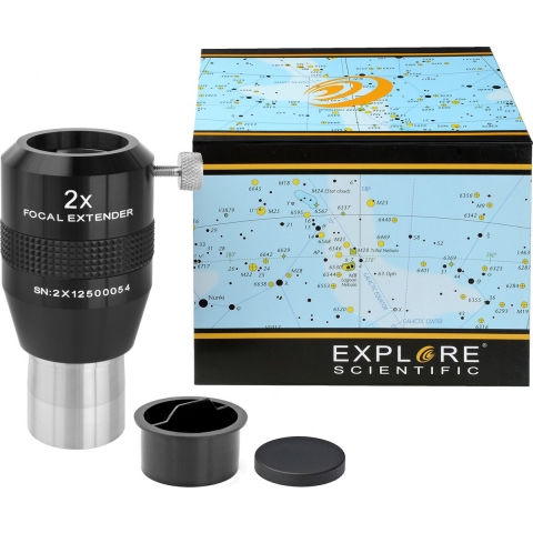 EXPLORE SCIENTIFIC Focal Extender 2x 31.7mm/1.25"