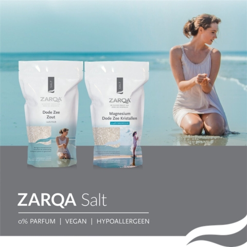 3x Zarqa Dode Zeekristallen Magnesium 1 kg