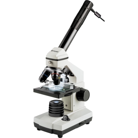 BRESSER Biolux NV 20x-1280x Microscoop met USB HD camera