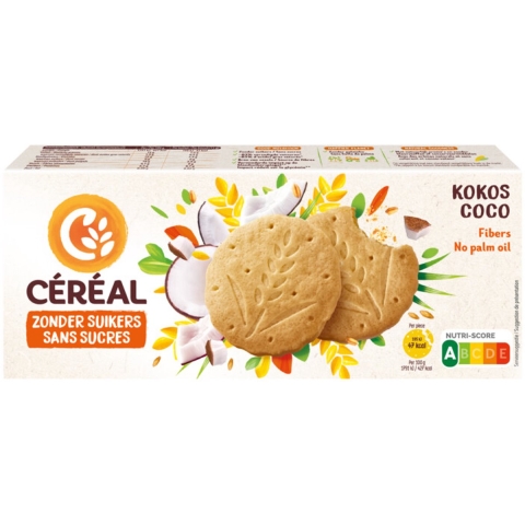 6x Céréal Kokoskoekjes 132 gr
