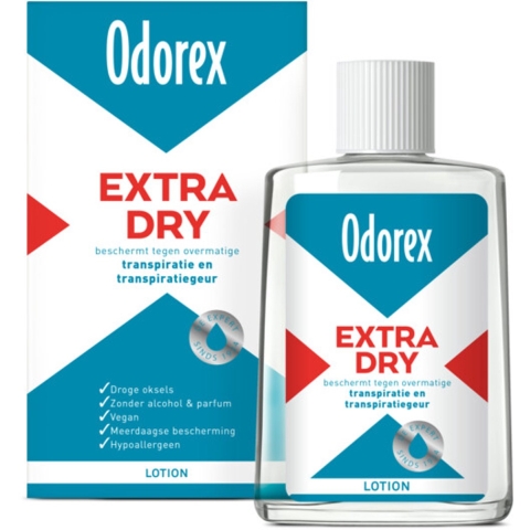 3x Odorex Extra Dry Lotion 50 ml