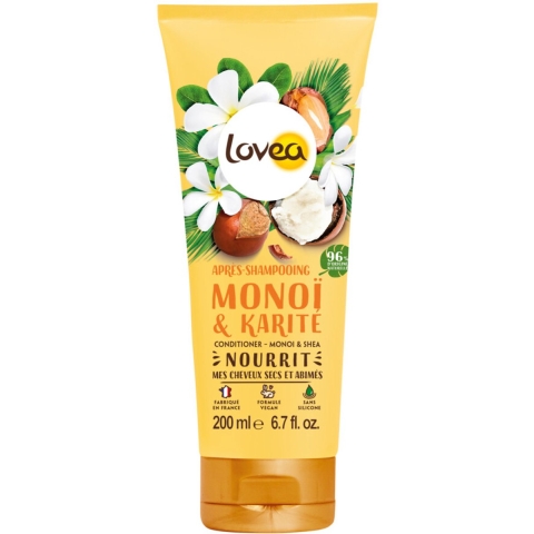 3x Lovea Monoï&Shea Conditioner 200 ml
