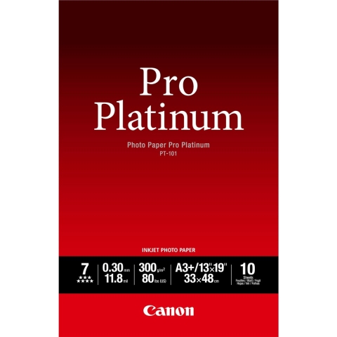 Canon Photo Paper Pro Platinum A3+ 10 Sheets