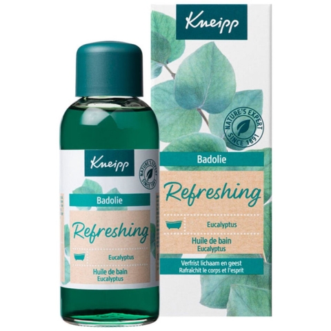 3x Kneipp Badolie Refreshing Eucalyptus 100 ml