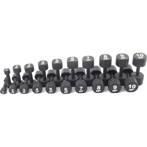 Muscle Power PU Dumbbell Set - 2 x 1 t/m 10 kg