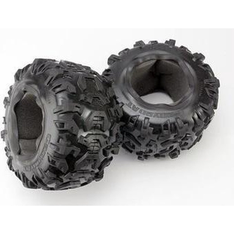 Traxxas - Tires, canyon at 3.8" (2)/ foam inserts (2) (TRX-5670)