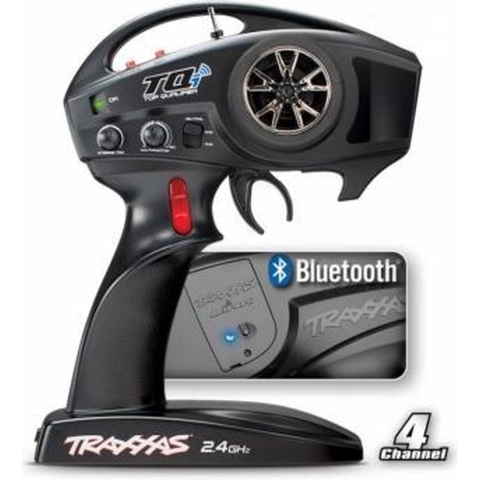 TQi 2.4 GHz High Output radio system, 4-channel with Traxxas Link Wireless Module, TSM (4-ch transmitter, 5-ch micro receiver)