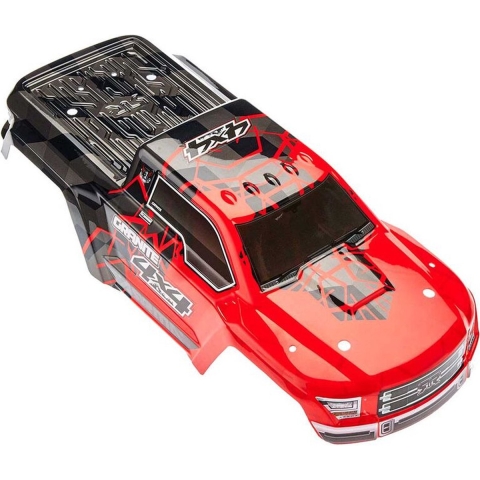 Arrma - Body Painted Decal Trim Red GRANITE 4x4 MEGA (AR402256)