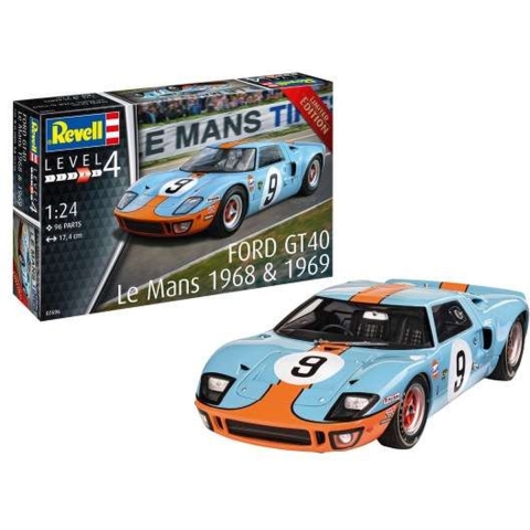 Revell 1/24 Ford GT40 Le Mans 1968 & 1969
