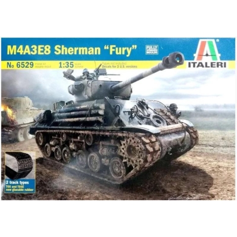 Italeri 1/35 M4A3E8 Sherman (Fury)