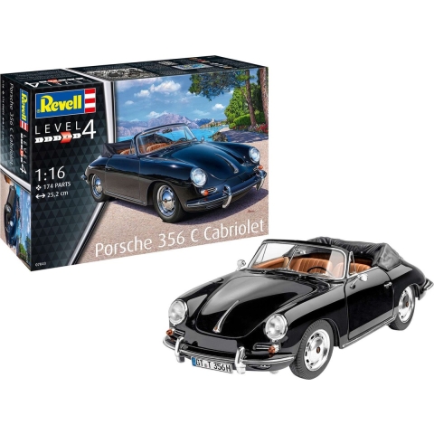 Revell 1/16 Porsche 356 C Carbriolet