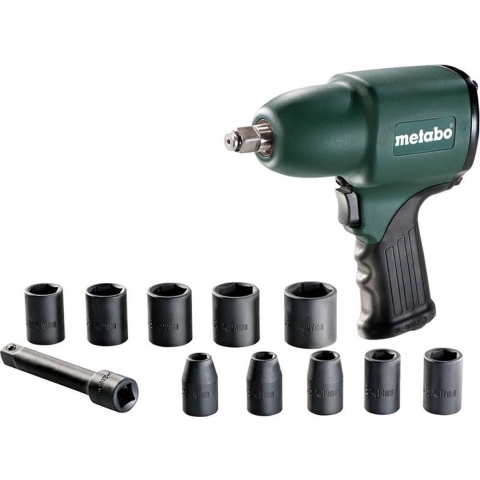 Metabo DSSW 360 SET 1/2"Perslucht Slagmoersleutel In Koffer - 360Nm - 360 L/min - 1/2"
