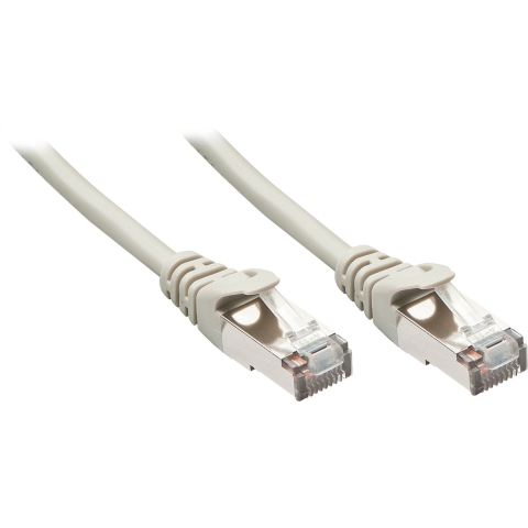 LINDY 48349 RJ45 Netwerkkabel, patchkabel CAT 5e F/UTP 20.00 m Grijs Snagless 1 stuk(s)