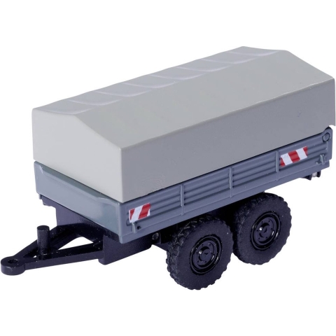 Carson Modellsport 504156 1:87 Planenanhänger für Unimog 1:87 RC aanhanger