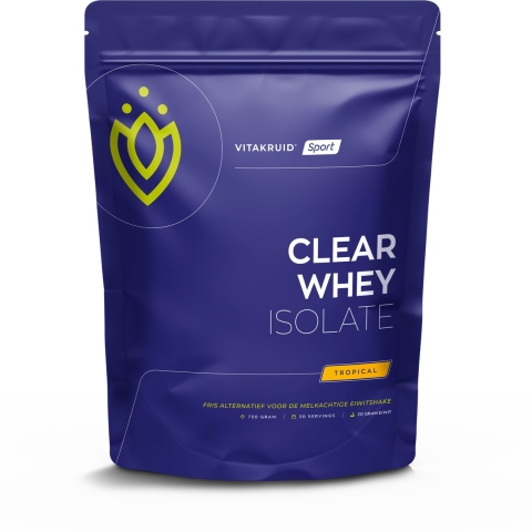 Vitakruid Sport Clear Whey Isolate Tropical | 750 g