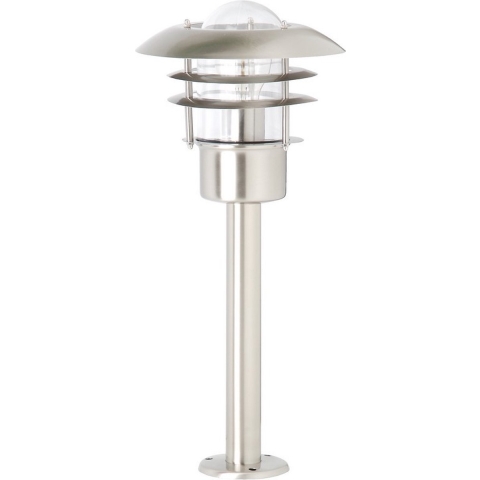 Brilliant 45784/82 Terrence Staande buitenlamp LED E27 60 W RVS