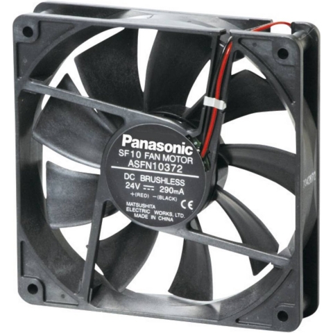 Panasonic ASFN16B72 Axiaalventilator 24 V/DC 200.1 m³/h (l x b x h) 120 x 120 x 38 mm