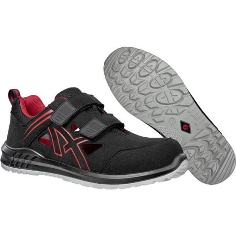 Albatros CLIFTON AIR LOW ESD SRC 648780200000044 Veiligheidsandalen S1 Schoenmaat (EU): 44 Zwart, Rood 1 paar
