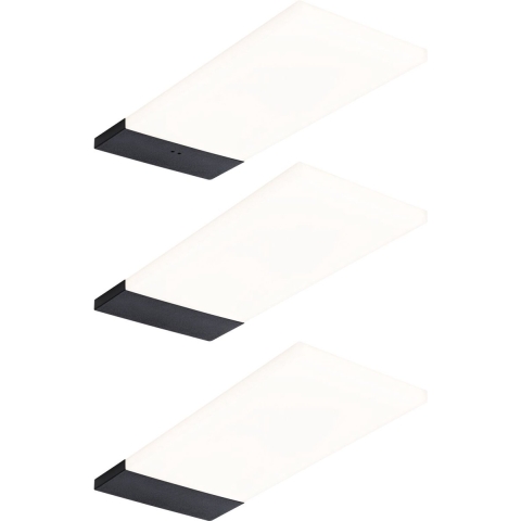 Paulmann Bredo LED-opbouwlamp 2.5 W Warmwit Zwart