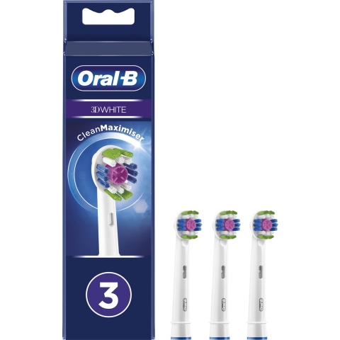 Oral B 3D White Bristle Technology   3 stk.