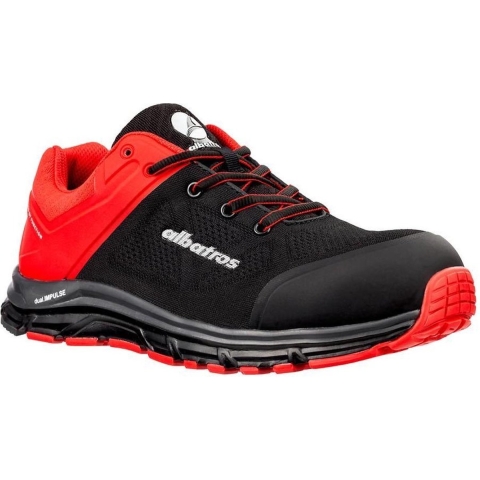 Albatros LIFT RED IMPULSE LOW 646600210000045 Veiligheidsschoenen ESD S1P Schoenmaat (EU): 45 Zwart-rood 1 paar