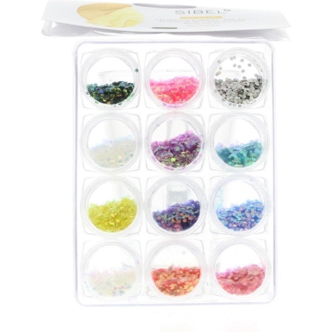 Sibel Sequin Nail Art Ref. 6102091 (U)   12 stk.