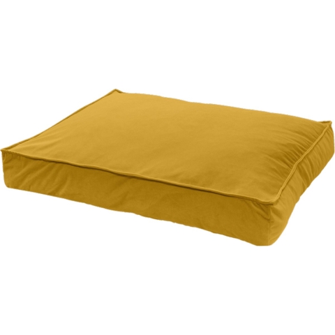 Madison Velours Lounge Cushion Geel S
