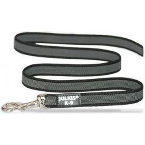 Lange lijn hond - Antislip - 14mm x 15m - Zwart