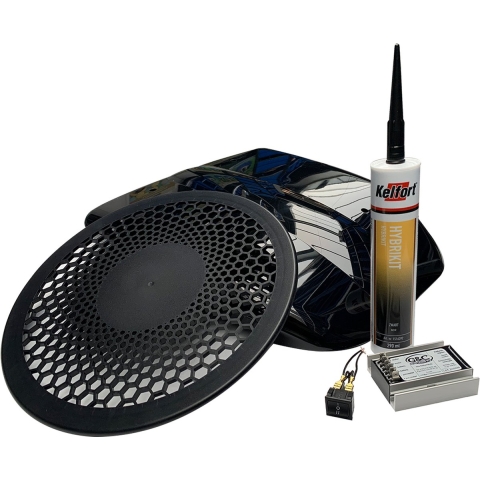 Complete Dakventilatie Set - Zwart