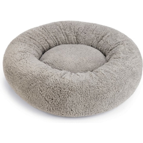 Beeztees Memory Foam Jaxx - Hondenmand - Pluche - Grijs - 60x60x25 cm