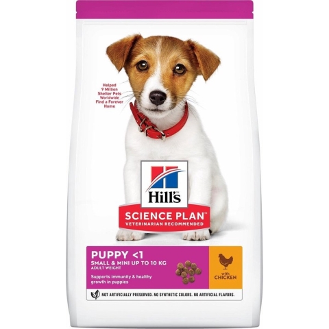 Hill&apos;s Puppy Small & Mini met kip hondenvoer 2 x 6 kg