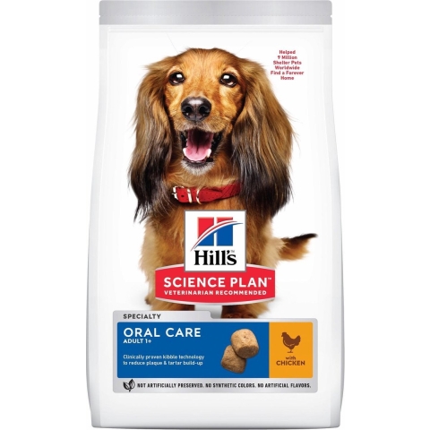Hill&apos;s Adult Oral Care met kip hondenvoer 2 x 12 kg