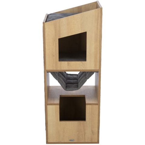 Trixie Cat Tower CityStyle krabpaal bruin/grijs 1 stuk
