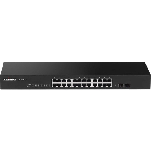26-Port Gigabit Switch with 2 SFP Ports