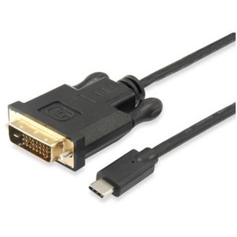 Equip 133468 USB Typ C auf DVI-D-Dual-Link Kable Stecker auf Stecker 1.8m1