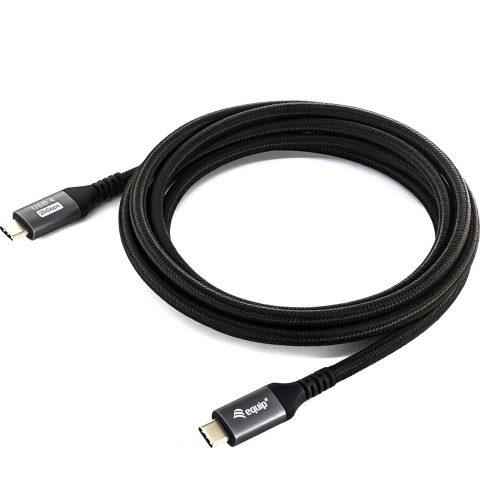 Equip 128382 USB-kabel 2 m USB4 Gen 2x2 USB C Zwart