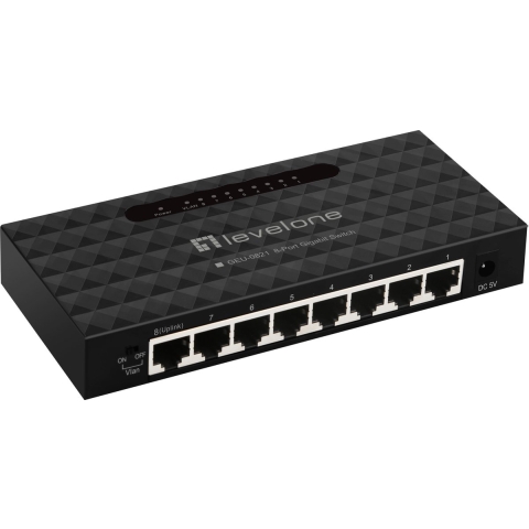 LevelOne GEU-0821 netwerk-switch Gigabit Ethernet (10/100/1000)