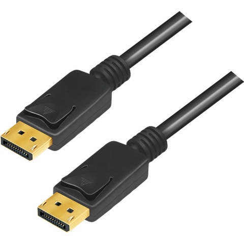 LogiLink CV0139 DisplayPort kabel 5 m Zwart
