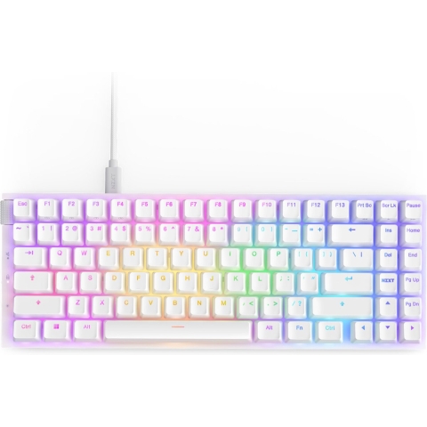 NZXT Function 2 - MiniTKL - White - US Layout