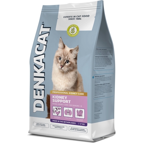 Denkacat Kidney Support kattenvoer 8 x 1,25 kg