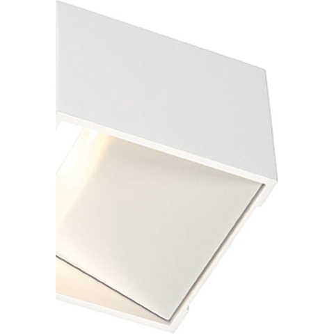 SLV - Logs In Square Wandlamp incl. LED driver White