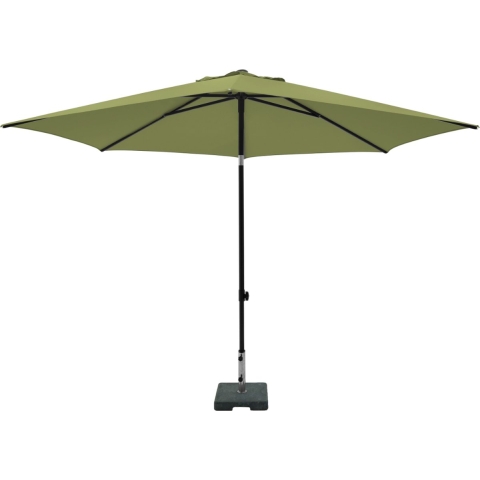 Parasol ELBA PUSH-UP 300cm sage green