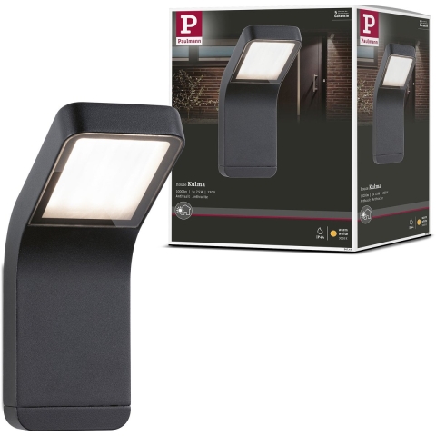 Paulmann - Kulma Buiten Wandlamp SWR Antraciet