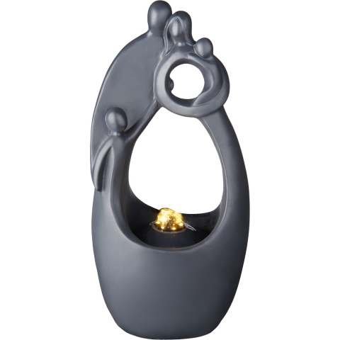 Fontein polyresin Familie H35cm