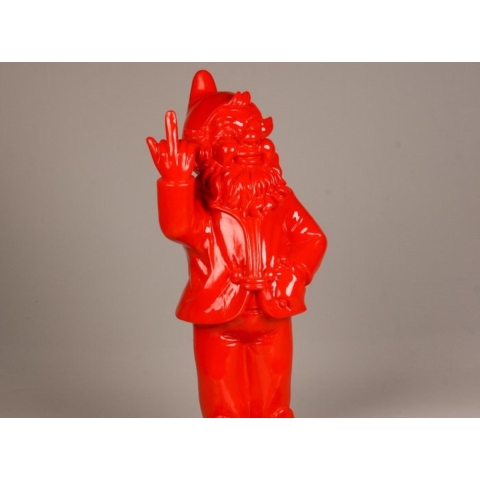 Stoobz kabouter f*ck you rood 16x12x32cm