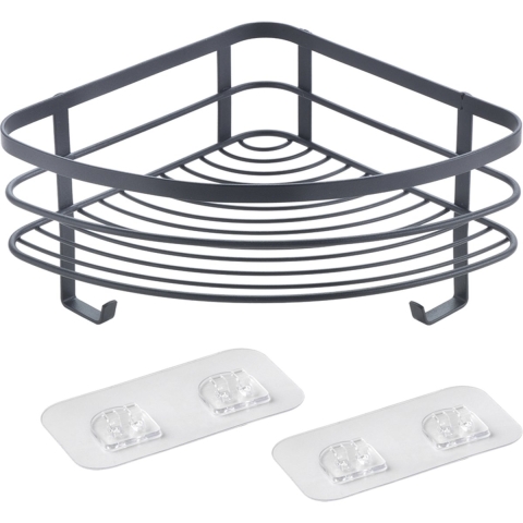 Metaltex douche hoekrek matzwart
