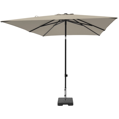 Parasol MORAIRA PUSH-UP 230x230 ecru