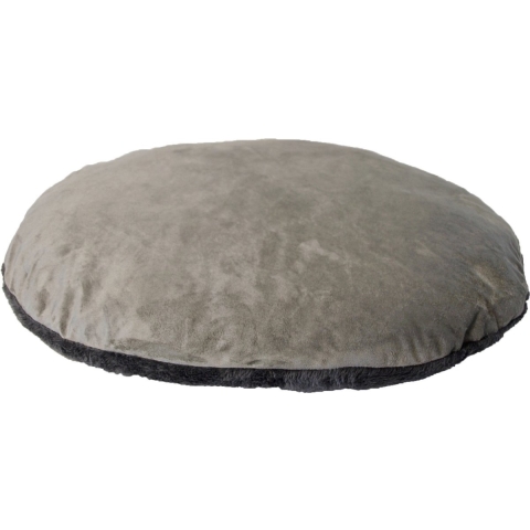 Ligkussen met rits antraciet/grijs 102 cm - Gebr de boon