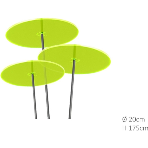 3 stuks! Zonnevangers Groen groot 175x20 cm Cazador Del Sol - Cazador del sol