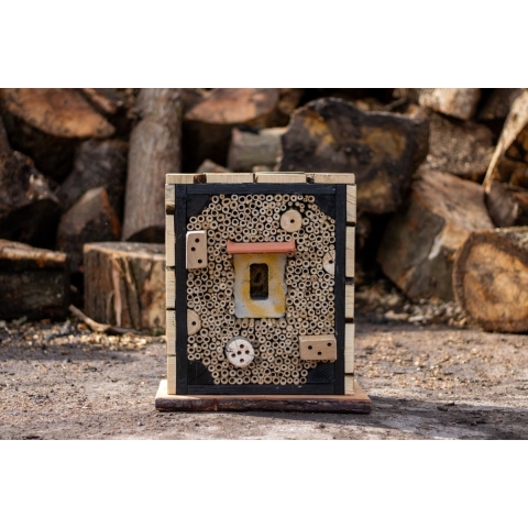 Insectenhotel de Nachtvlieg 20x40x50 cm - Boomstijl